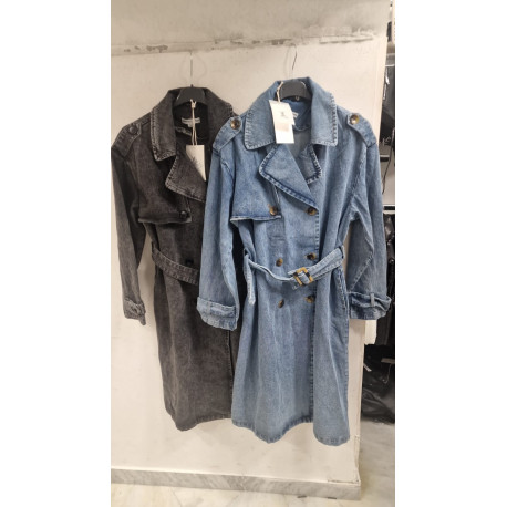 Trench di jeans